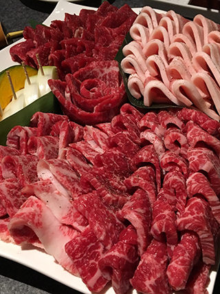 焼肉屋さんで歓迎会