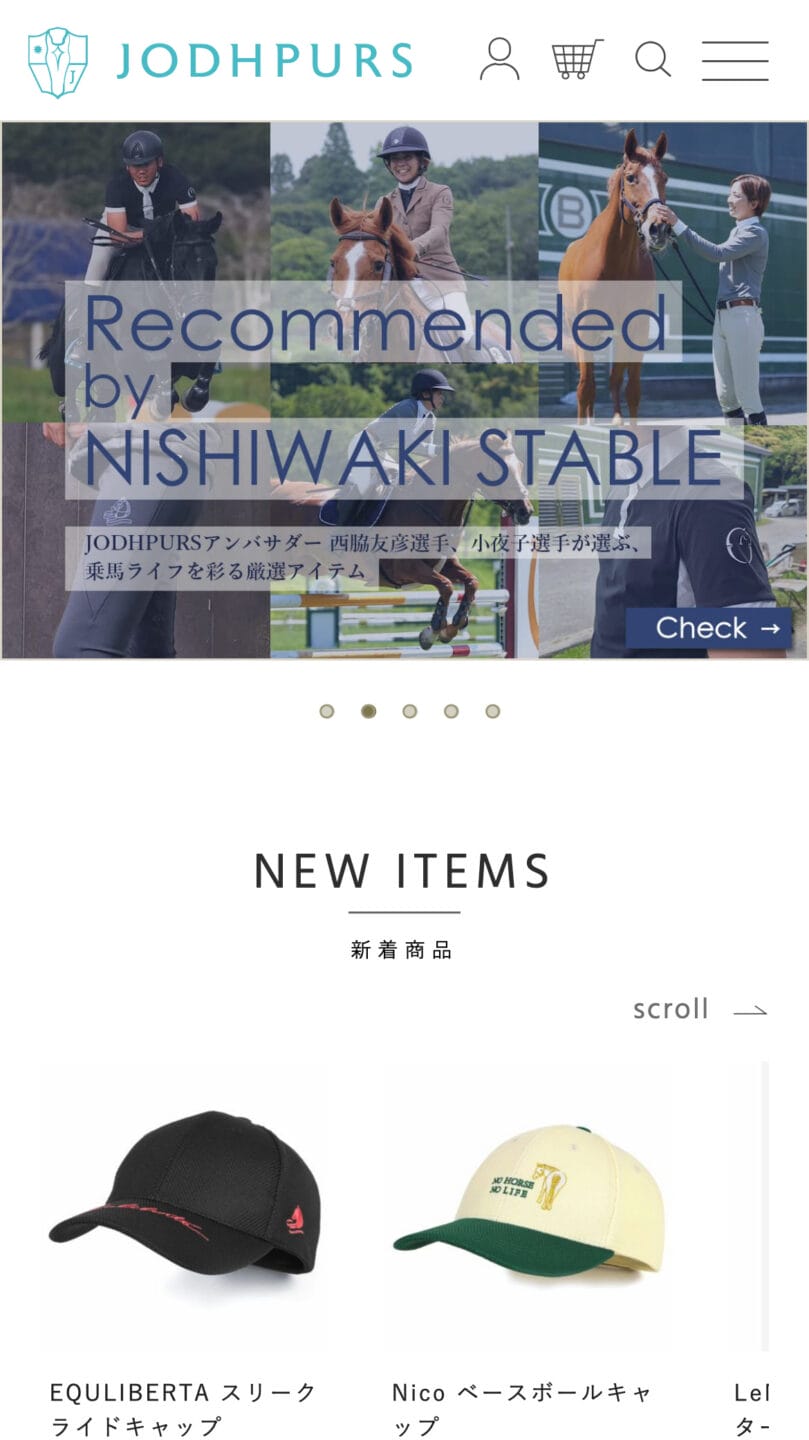 JODHPURS (ジョッパーズ) 　乗馬用品＆ライフスタイル