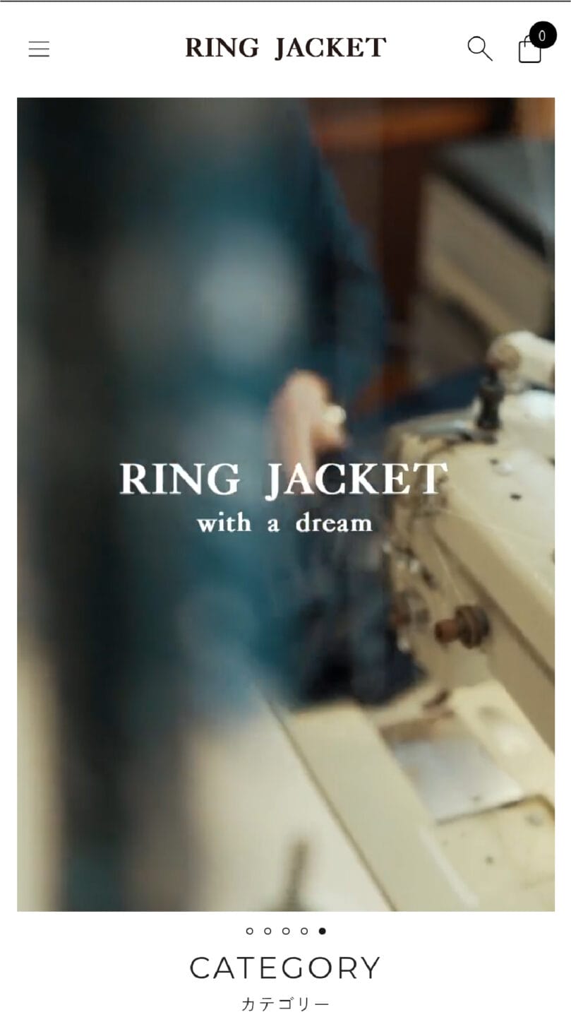 RING JACKET MEISTER ONLINE STORE
